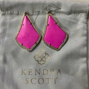 KS Alexandria Earrings in Pink Magnesite